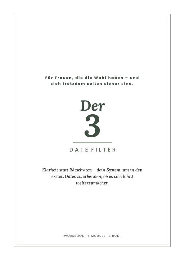 Titelseite des PDF-Workbooks Der 3-Date-Filter