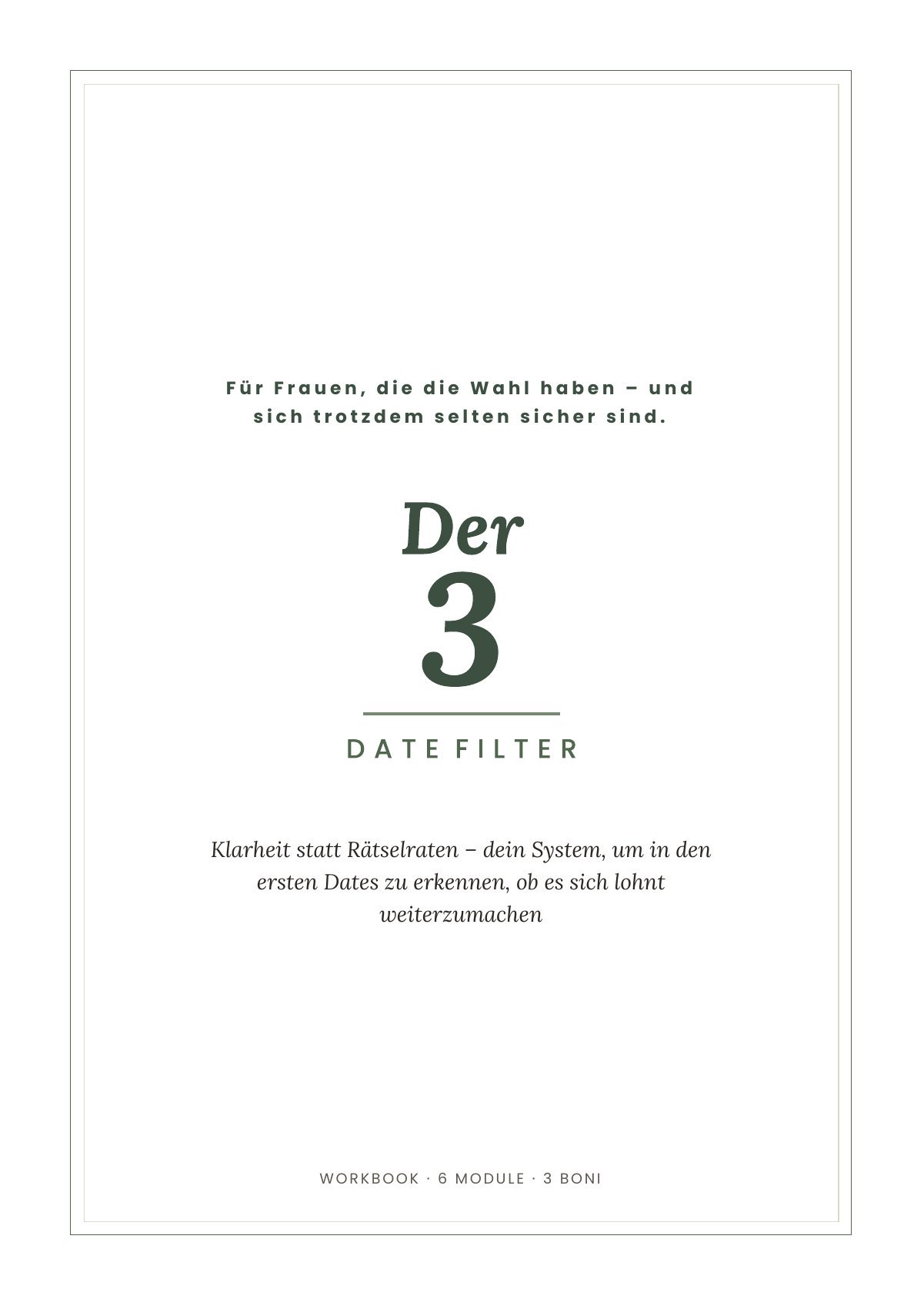 Cover des PDF-Workbooks Der 3-Date-Filter